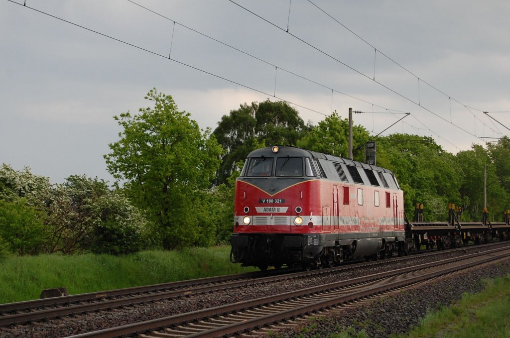 V180 321  Adam 8  Uwe Adam Transportunternehmen am 24.05.2010 bei Woltorf