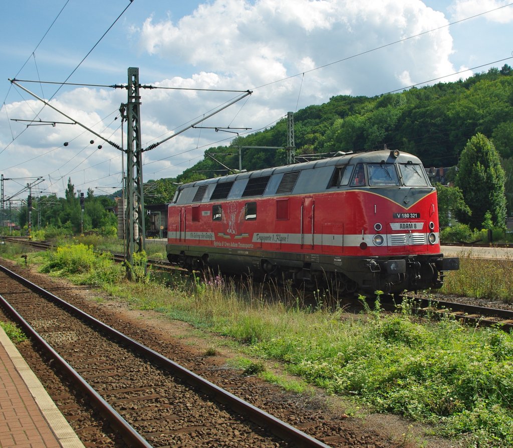 V180 321 als Adam 8 Lz in Eisenach. Aufgenommen am 14.08.2010.