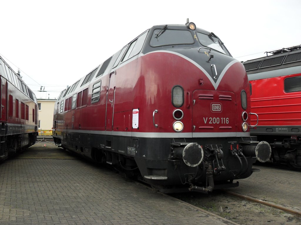 V200 116 auf dem BW Fest in Osnbrck am 19.9.10