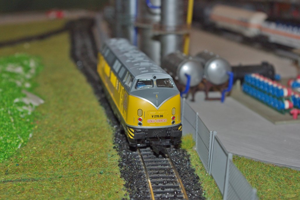 V270.06 der EBW Carfgo von Fleischmann. Mein ganzer, neuer Stolz ;)