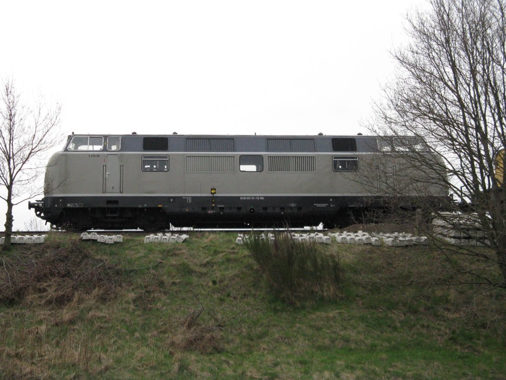 V270.09
bei Gleisarbeiten im Bereich Mnchberg