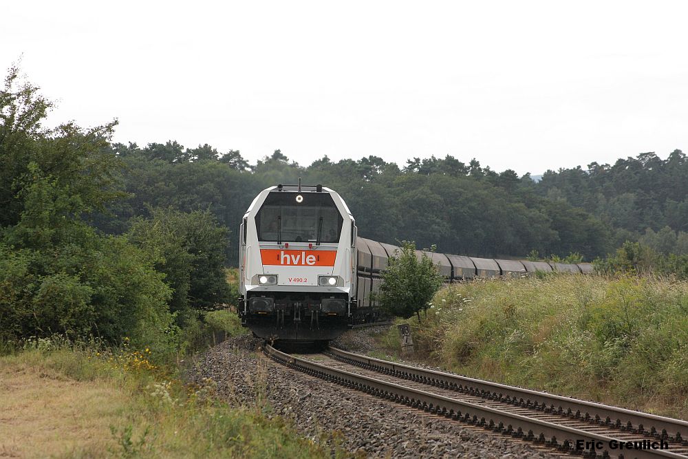 V490.2 der HVLE am 30.07.2012 bei Brnecke.