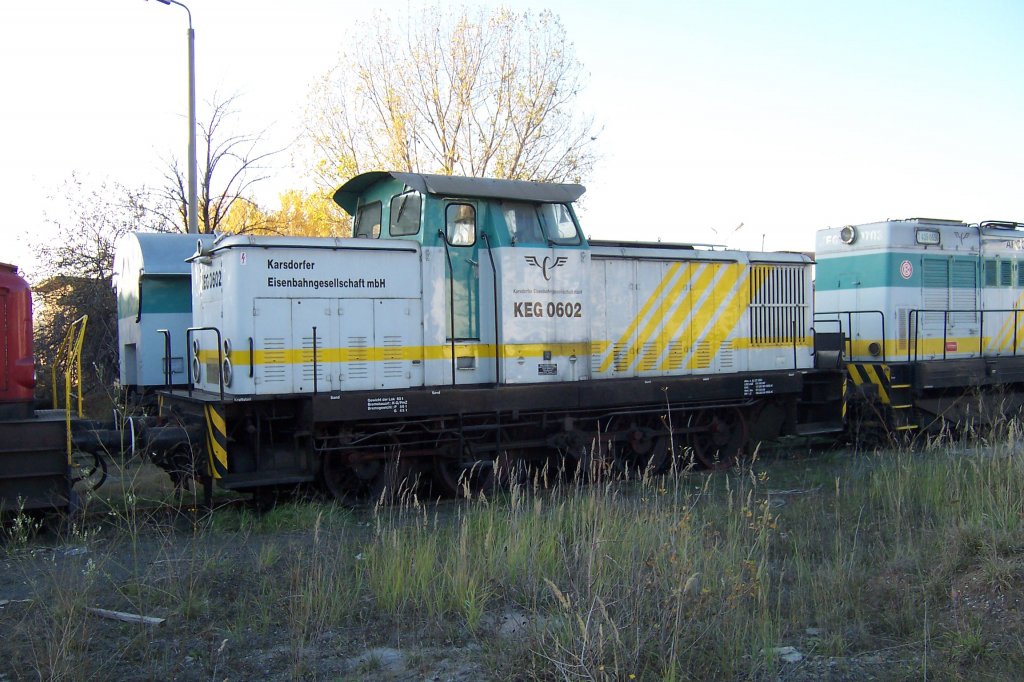 V60 - KEG 0602 - Januar 2003 in Karsdorf. 