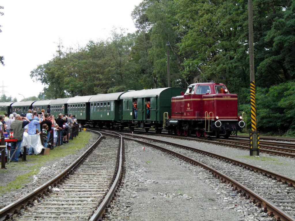 V65 001 in Osnabrck Zechenbahnhof (Piesberg) (04.09.2011)
