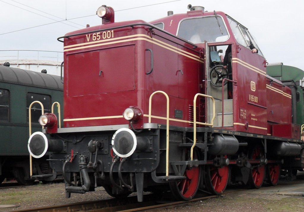 V65 von den Osnabrcker Eisenbahnfreunden auf dem BW Fest in Osnabrck am 19.9.10