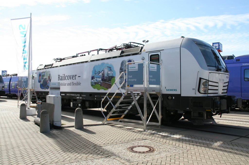 Vectron von Siemens auf der Innotranns 2012