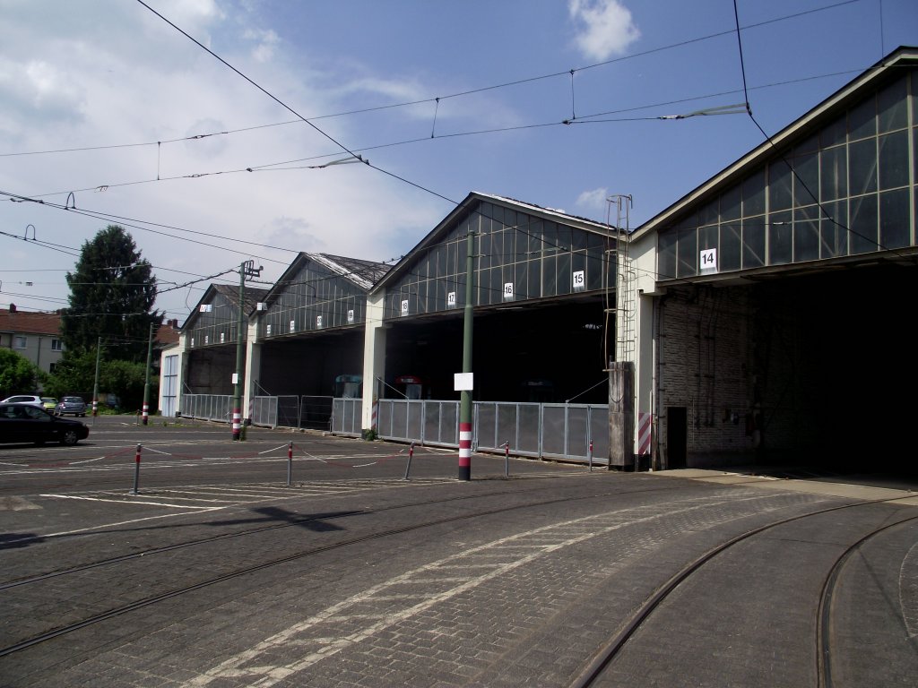 VGF Depot Eckenheim am 08.06.13 in Frankfurt 