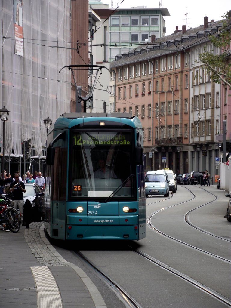 VGF S-Wagen am 11.09.11 in Frankfurt am Main Rmer 