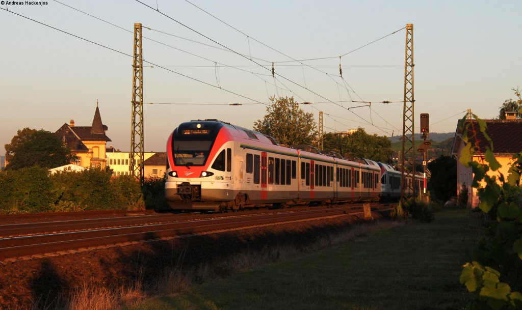 VIAS 403 und 401 und als VIA25053 (Kaub-Frankfurt(Main)Hbf) bei Geisenheim 1.8.12