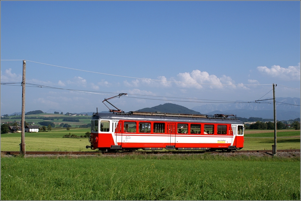 Vcklamarkt-Attersee: BD4ET 26 111 bei Walsberg (23. August 2011)