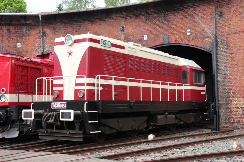 Vom 17.-20.05 2012 fanden im Schwarzenberger Eisenbahnmuseum die 20.Eisenbahntage statt.Zu Gast war die CD T435 0554.