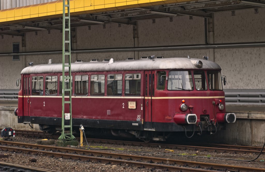 VT 23 der RSE abgestellt am 17.04.2009 am HBF Koblenz.