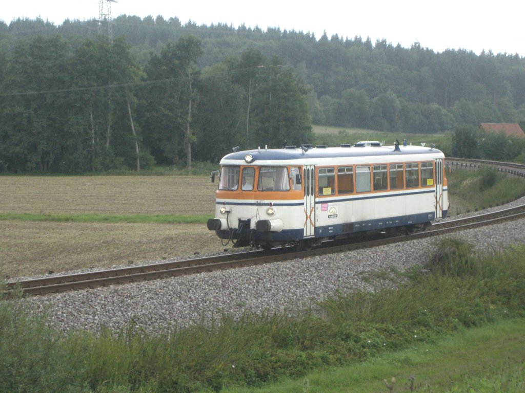VT 26 bei Neckarbischofsheim Nord am 20.08.2008