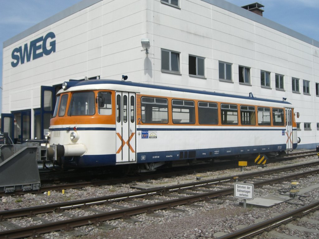 VT 28 abgestellt in Endingen am 09.05.2008