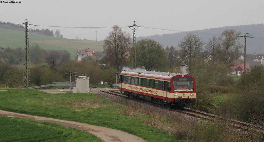 VT 42 als HzL88080 (Geisingen Leipferdingen-Immendingen) bei Aulfingen