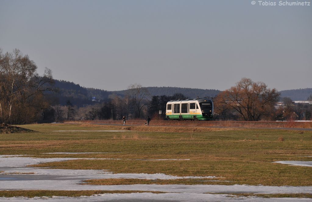VT14 (95 80 0642 314-8 D-VBG) als VBG81125 am 04.03.2013 bei Haindorf