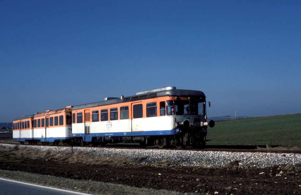 VT31 + 103 +101  Oppingen  05.02.85