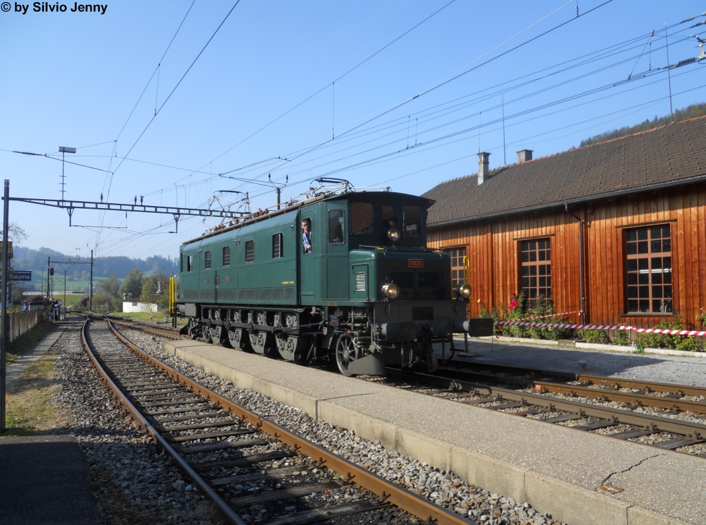 Whrend sage und schreibe 69 Jahren prgte die Ae 4/7 das Bild auf den Schweizer Schienen. So durfte diese Baureihe am DVZO-Abschluss vom 17.10.2011 in Bauma wo das Motto ''Schnauzenloks'' lautete selbstverstndlich nicht fehlen. Als Vetreterin dieser erfolgreichen Baureihe entschied man sich fr die Ae 4/7 11026 des Vereins Mikado in Brugg, die nach Meinung vieler Fans als die schnste ihrer Art gilt. 