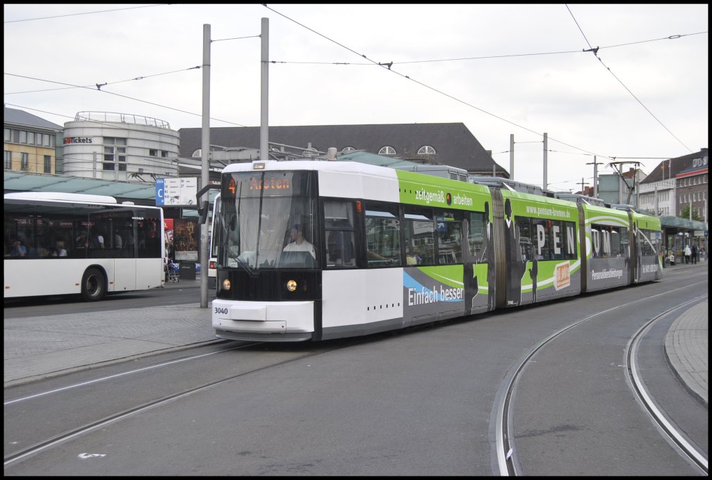 Wagen 3040, am 23.05.2010 am Bremer HBF.