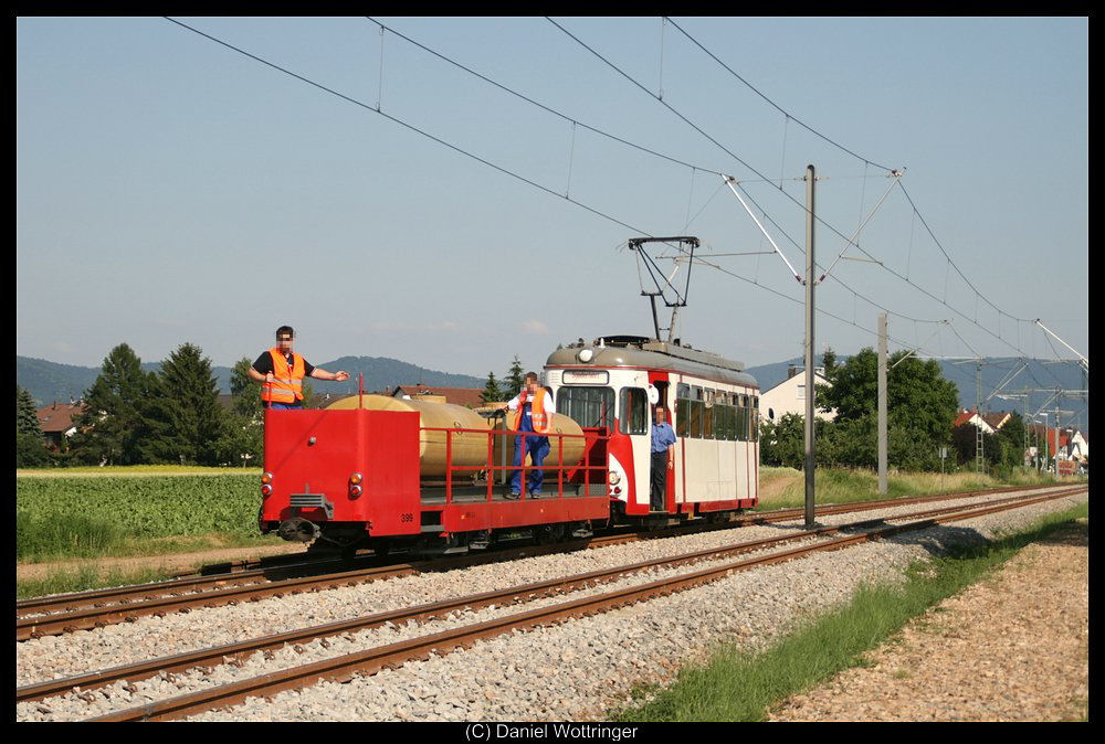 Wagen 399 in Edingen West, 27.06.2010.