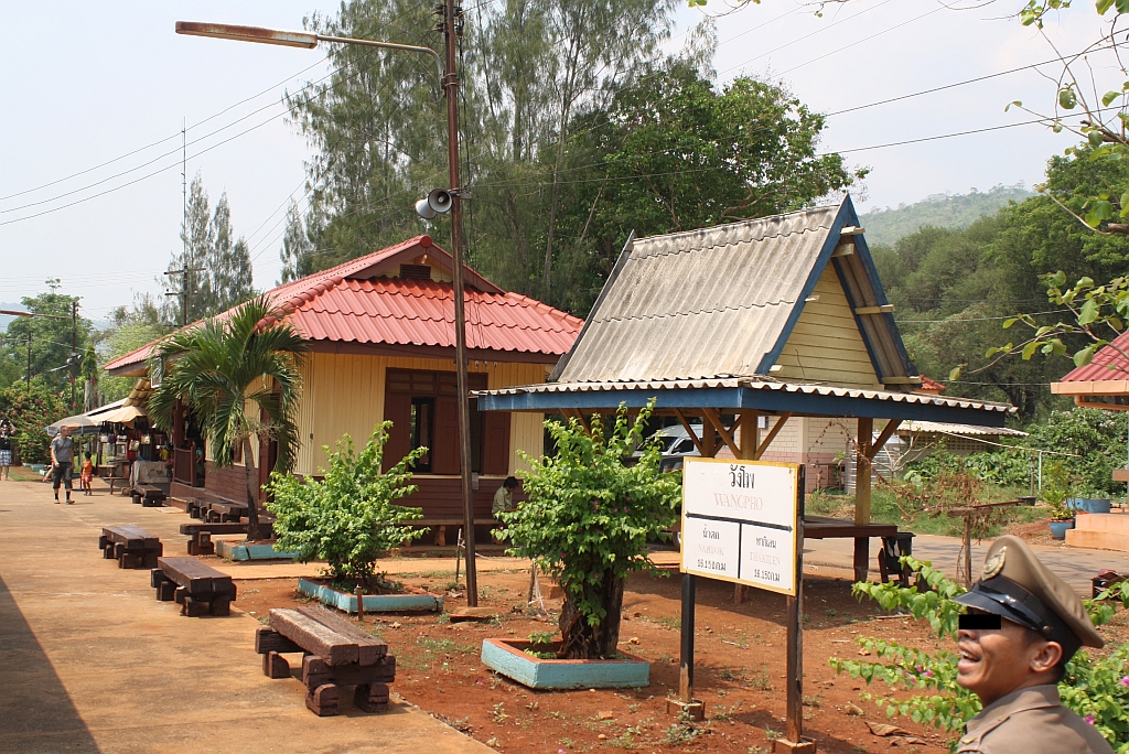 Wang Pho Station am 13.März 2011.