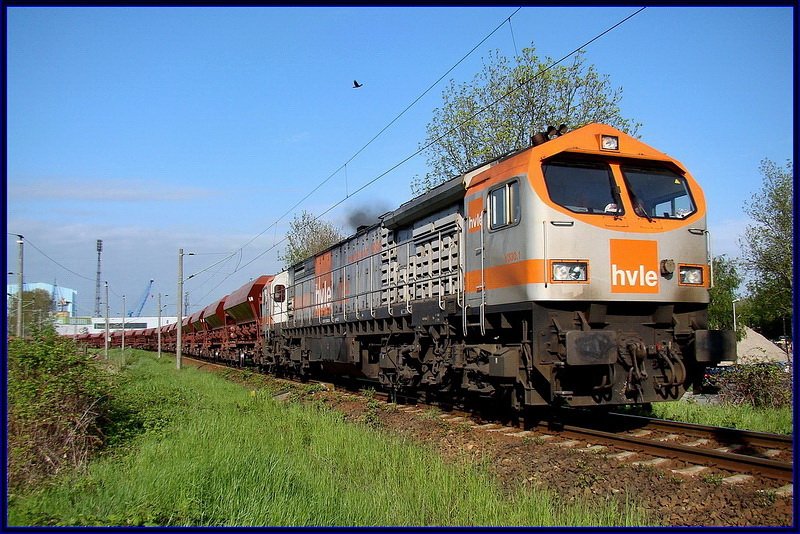 War doch ne Zecke wert! V330.1 von -hvle- verlt den Standort Stralsund.   am 21.05.10