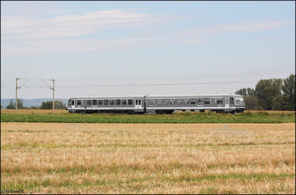 Was macht man(n) denn bei  Nicht-Fotografier-Wetter  ? Genau man sieht sich die  Fotografier-Wetter  Bilder an und peppt selbige wieder auf. So habe ich es bei diesem 628/928 der am 19.09.10 die Nahverkehrseinheit nach Landshut bildete getan. (Kfering) 