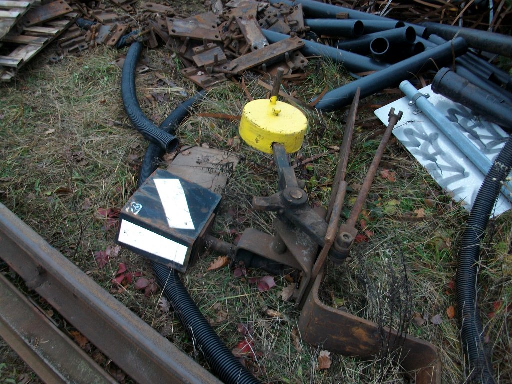 Weiche 23 auf dem Mll in Binz.