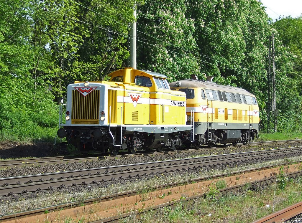 Wiebe Lok 3 und Lok10 am 5.5.10 in Ratingen-Lintorf