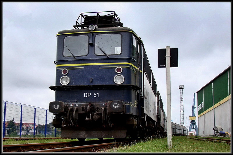 Wieder ist DP51 (& DP55) im Nordhafen von Stralsund zu Besuch.  am 26.07.09 