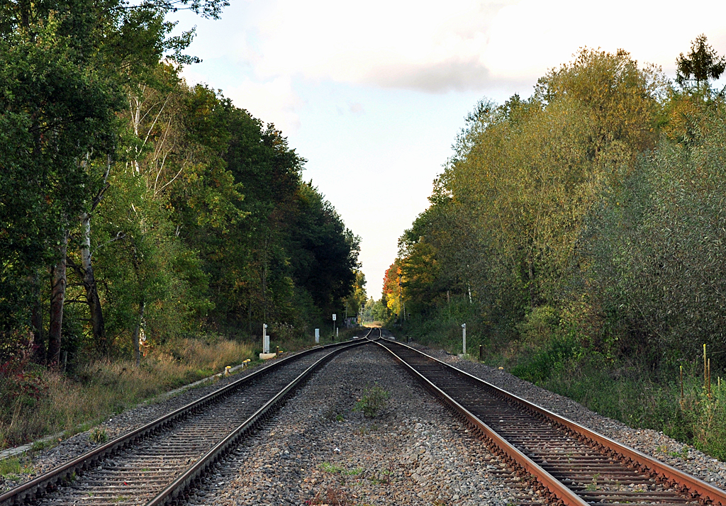  Wiedervereinigung , oder aus 2 macht 1 - auf der Strecke Euskirchen - Bonn bei Kottenforst - 15.10.2012