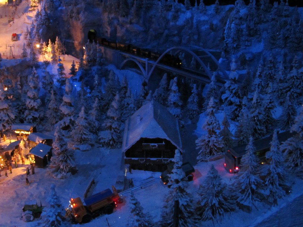 Winterlandschaft auf der Clubanlage des SMEC. 29.12.2012