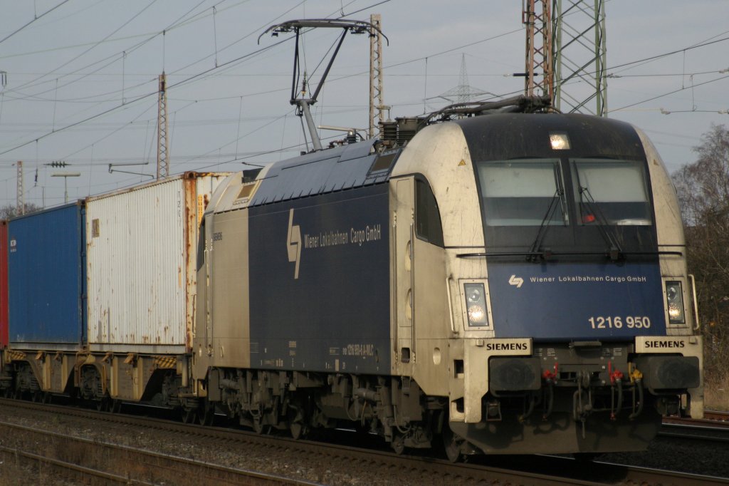 WLB 1216 950 durchfhrt am 23.1.10 Ratingen-Lintorf