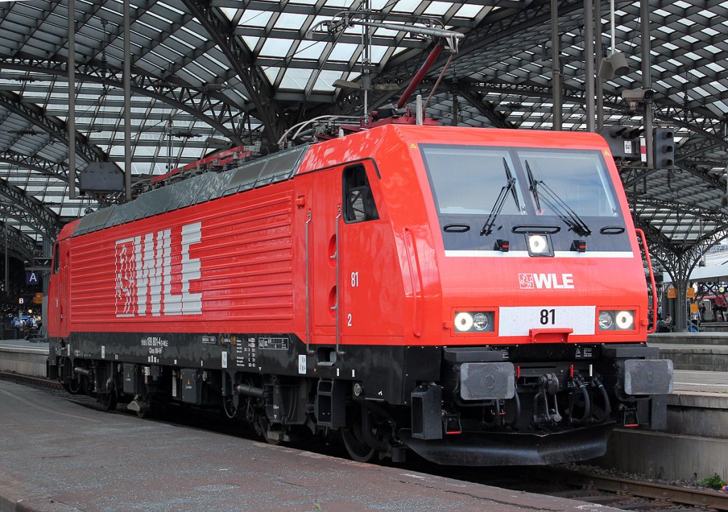 WLE 81 Lz in Kln Hbf am 18.09.2011