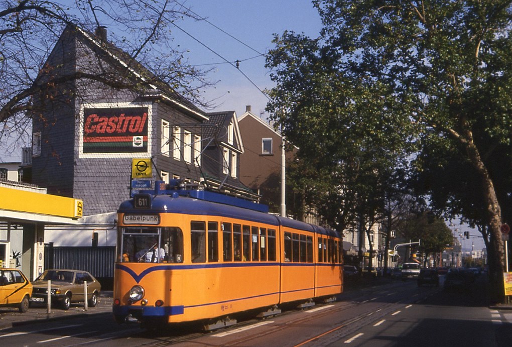 Wuppertal 3801, 05.10.1986, Friedrich Engels Allee.

