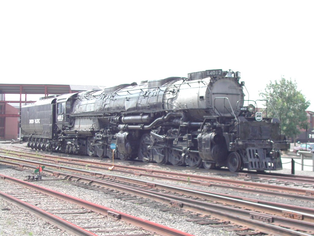 X4012 Big Boy in Steamtown NHS/Scranton,PA am30.06.2004 