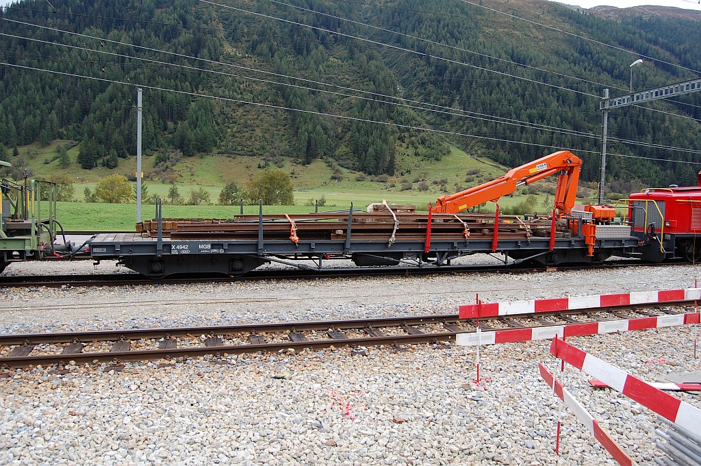 X4942 der MGB in Oberwald 25.9.2012