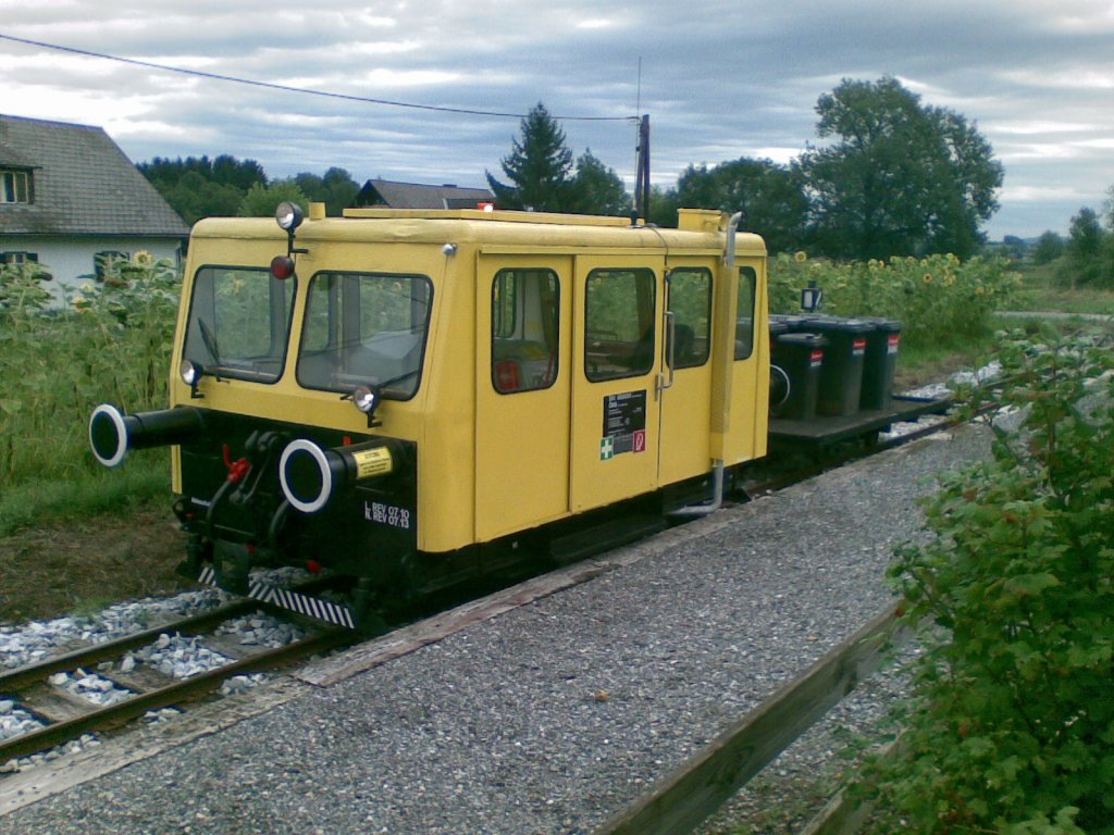 X626.205 in der H-Lst Herbersdorf mit seiner Nebenfahrt von Kraubath nach Stainz