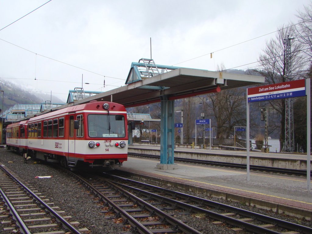 Zell am See Lokalbahn.05.04.2010