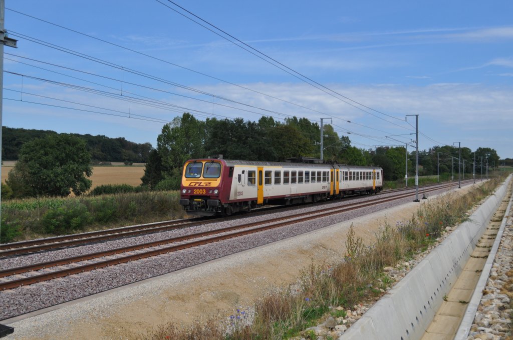 ZS2 2003 bei Dippach. Aufgenommen am 01.09.2011