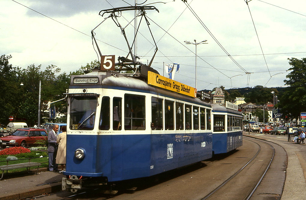 Zrich 1390 am Brkliplatz, 25.08.1987.
