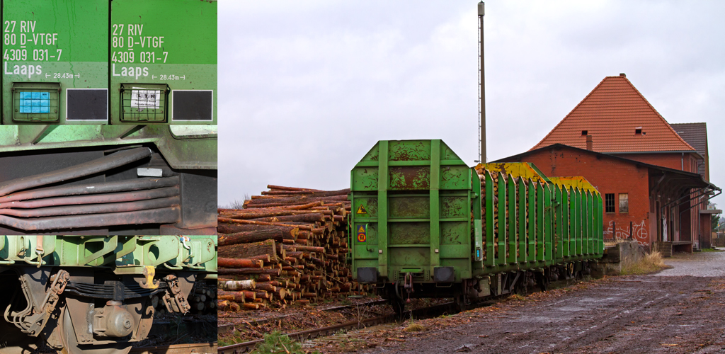 Zurckgelassener Schadwagen wurde vor Ort repariert. - 19. & 30.01.2012