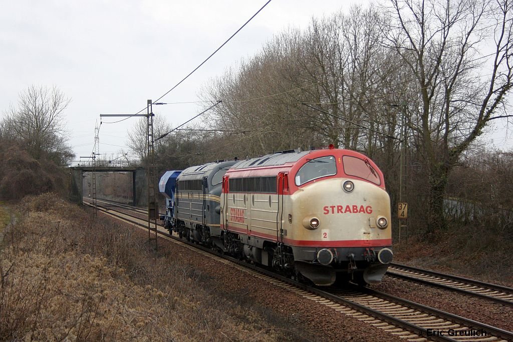 Zwei Nohabs am 13.3.10 mit einem Wagen in Ahlten.