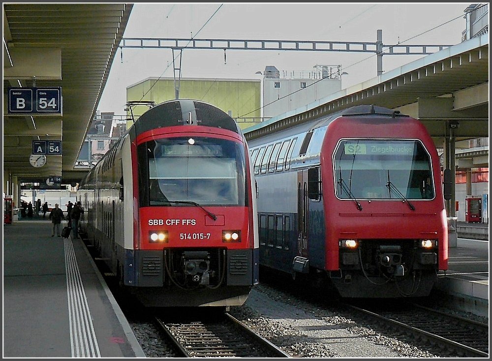 Zweimal S-Bahn Zrich. 27.12.09 (Hans)