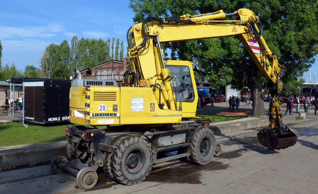 Zweiwegebager in Gera. Foto 29.09.2012