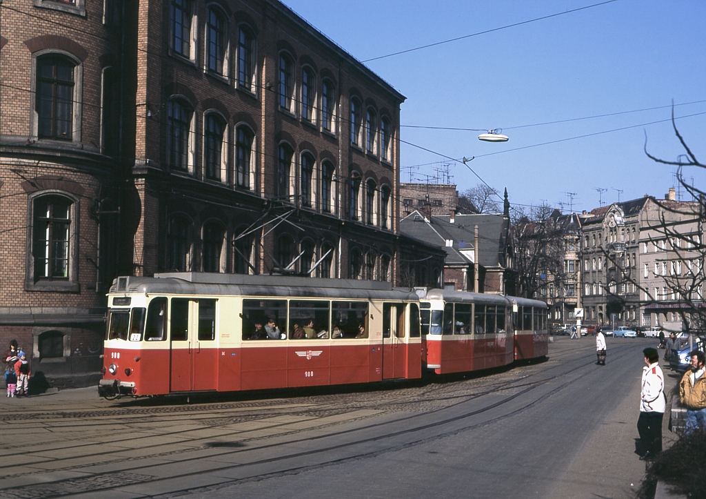 Zwickau Tw 908, Georgen Platz, 28.02.1991.