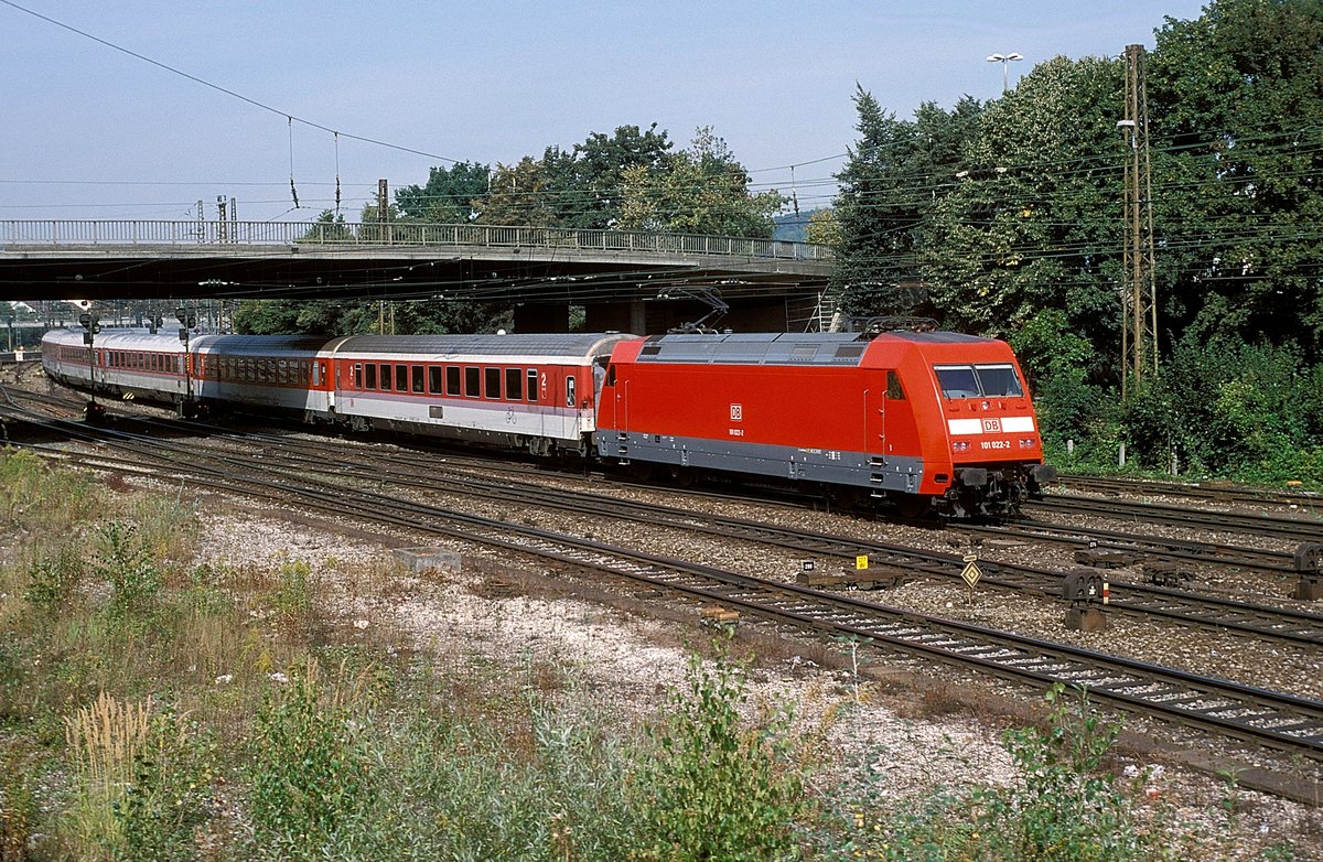  101 022  Ulm Hbf  15.09.99