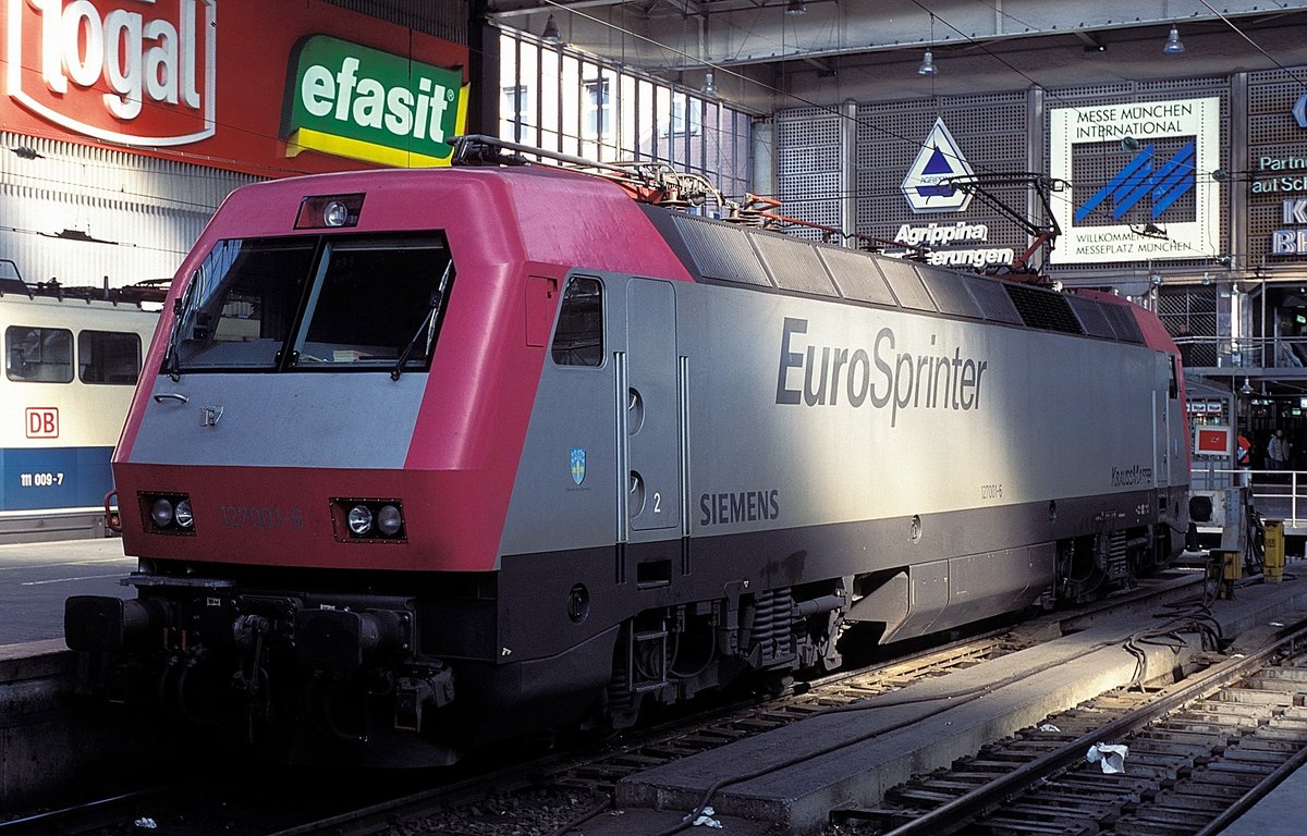  127 001  München Hbf  12.03.95