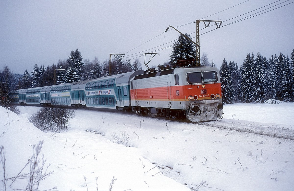  143 606  bei Titisee  07.01.95