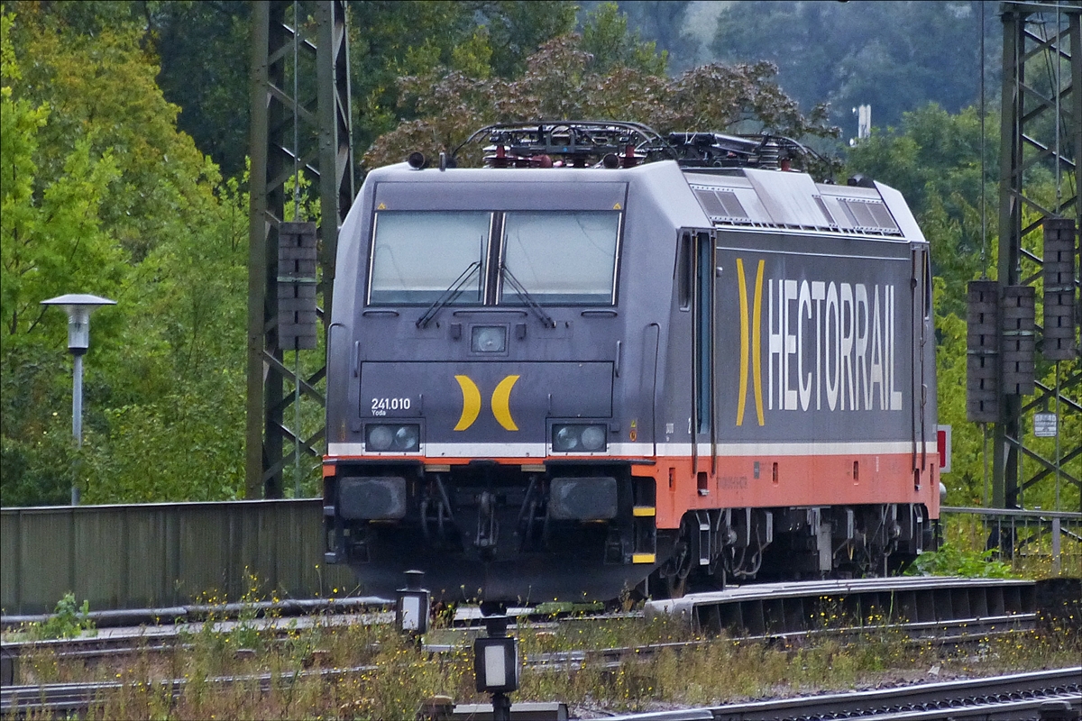 . Hector Raillok 241.010 (Yoda) abgestellt auf einem Nebengleis in Singen. 10.09.2017 (Hans) 